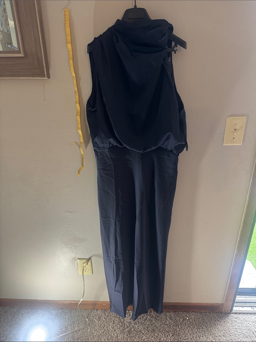 Petal & Pup Navy One-Shoulder dress